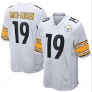 NFL Jersey Pittsburgh Steelers White #19 Smith - Schuster Fan Edition Embroidered Rugby