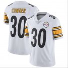 NFL Jersey Pittsburgh Steelers White #30 Conner Fan Edition Embroidered Rugby