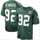 NFL Jerseys Philadelphia Eagles Green #92 R. White Rugby Jersey Fan Edition Embroidery