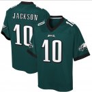 NFL Jerseys Philadelphia Eagles Green # 10 Jackson Rugby Jersey Fan Edition Embroidery