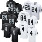 NFL New Raiders White # 4 Carr