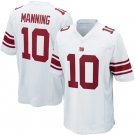 NFL Jersey New York Giants White Red #10 Manning Rugby Jersey Embroidered Edition