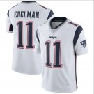NFL Jersey Patriots Football Jersey White #11 Edelman Fan Edition Embroidered Logo