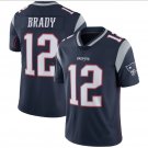 NFL Jersey Patriots Football Jersey Blue #12 Brady Fan Edition Embroidered Logo