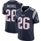 NFL Jersey Patriots Football Jersey Blue # 26 Michel Fan Edition Embroidered Logo