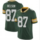 NFL Jersey Green Bay Packers Green #87 Nelson Rugby Jersey Fan Edition Embroidered Logo