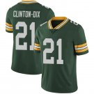 NFL Jersey Green Bay Packers Green #21 Clinton-Dix Rugby Jersey Fan Edition Embroidered Logo