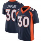 NFL Jersey Denver Broncos Blue #30 Lindsay Rugby Jersey