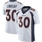 NFL Jersey Denver Broncos White #30 Lindsay Rugby Jersey