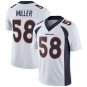 NFL Jersey Denver Broncos White #58 Miller Rugby Jersey