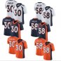NFL Jersey Denver Broncos White #58 Miller Rugby Jersey