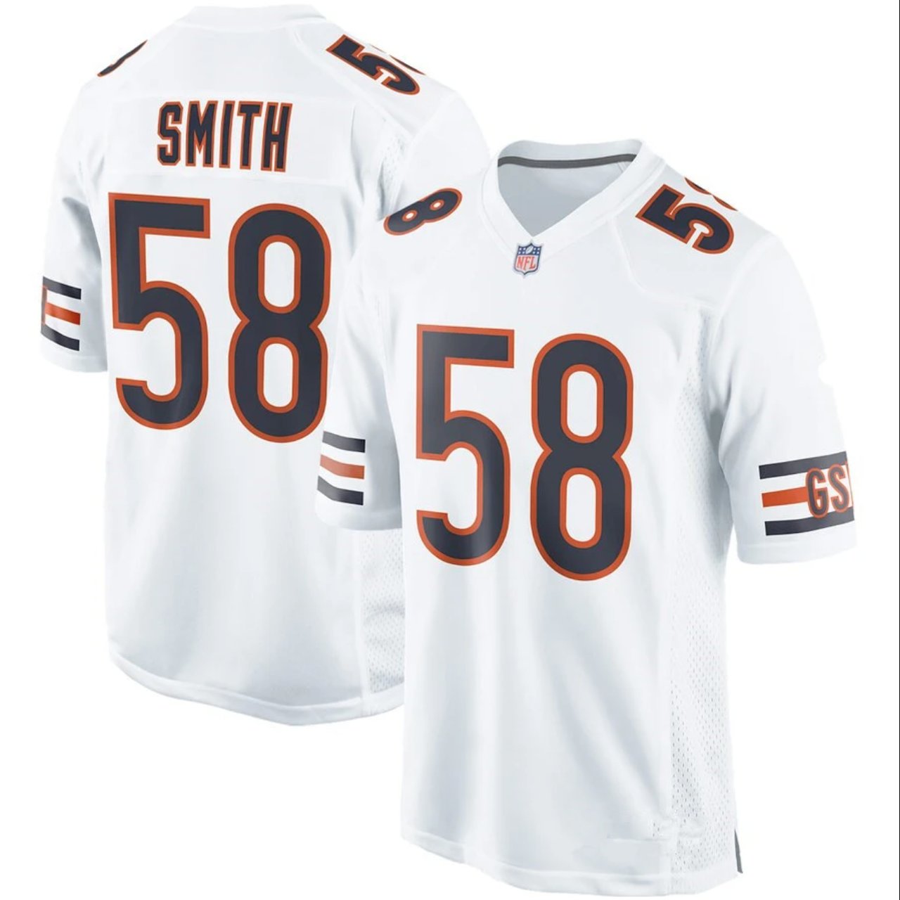 100th Anniversary Bears White #58 Smith