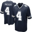 NFL Dallas Cowboys Blue #4 Prescott