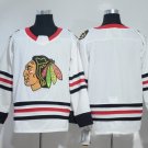 2018 New season NHL jersey Chicago Black Hawks White new hockey suit
