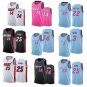 2020 NBA Jersey Heat Pink #14 Herro City Edition Embroidered Basketball Jersey