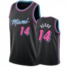 2020 NBA Jersey Heat Black #14 Herro City Edition Embroidered Basketball Jersey