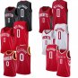NBA jersey Rockets Black #0 Westbrook basketball clothing new fabric embroidery