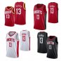 NBA season rocket Black #13 Harden James Harden vintage embroidered jersey