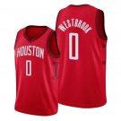 NBA jersey Rockets A2 #0 Westbrook basketball clothing new fabric embroidery