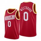 NBA jersey Rockets A3 #0 Westbrook basketball clothing new fabric embroidery