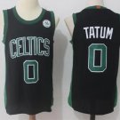2017-18 new season fan edition nba jersey wholesale celtics Black#0 Tatum