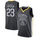 NBA 2019 New Black #23 Green Warriors Basketball Clothing Wholesale Embroidered Fan Edition Jersey