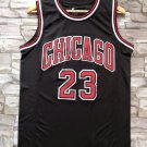 NBA Bulls Jersey Jordan Black #23 Hot Pressed Basketball Jersey