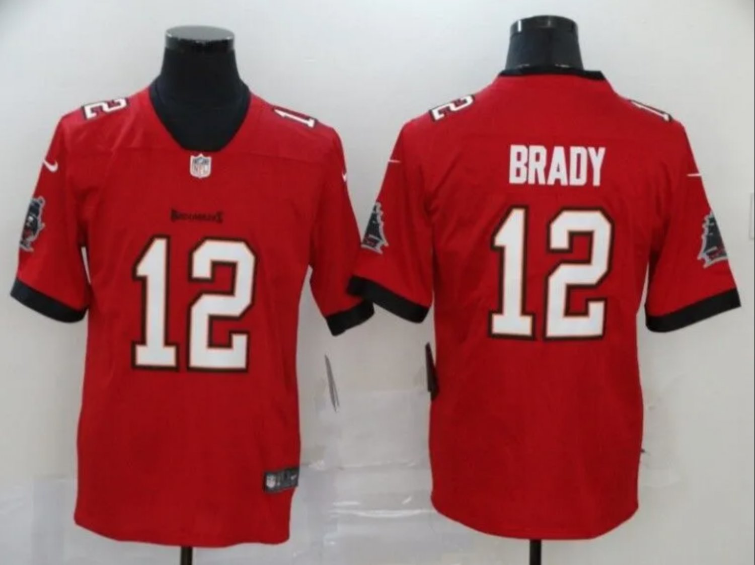 Reddish #12 Brady bucs jersey