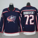 NHL Jersey Blue #72 Bobrovsky