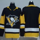 NHL Jersey Penguin Embroidered Hockey Jersey Black Yellow