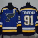 2018 New season NHL jersey Saint Louis Blue #91 hockey jersey