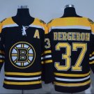 2018 New Season NHL Jerseys Boston Bruins Black #37 Bergeron Hockey Jersey