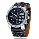 Fashion Casual Sports Clock Men Women Wristwatch luxury Wide Leather Belt