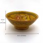 Moroccan Ceramic Bowl Serving Salad Pasta Soup Fruit Rice Dish Hanging Small