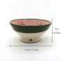 Moroccan Ceramic Bowl Serving Salad Pasta Soup Fruit Rice Dish Hanging Small