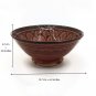 Moroccan Ceramic Bowl Serving Salad Pasta Soup Fruit Rice Dish Hanging Small