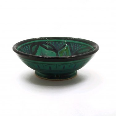 Moroccan Ceramic Bowl Serving Salad Pasta Soup Fruit Rice Dish Hanging Small