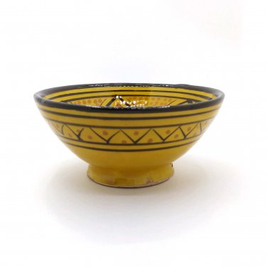 Moroccan Ceramic Bowl Serving Salad Pasta Soup Fruit Rice Dish Hanging Small