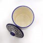 Moroccan Ceramic Cookie Jar Kitchen Container Hand-Painted Multi Utility Kitchen Storage