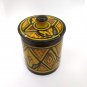 Moroccan Ceramic Cookie Jar Kitchen Container Hand-Painted Multi Utility Kitchen Storage