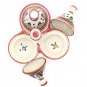 Three Head Serving Tagine Handmade Ceramic Moroccan Tajine Dish Exquisite