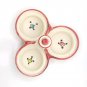 Three Head Serving Tagine Handmade Ceramic Moroccan Tajine Dish Exquisite