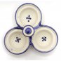 Three Head Serving Tagine Handmade Ceramic Moroccan Tajine Dish Exquisite