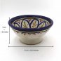 Moroccan Ceramic Plate Bowl Pottery Spanish Salad Pasta Soup Fruit Rice Dish