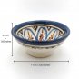 Moroccan Ceramic Plate Bowl Pottery Spanish Salad Pasta Soup Fruit Rice Dish