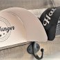 Hat Hanger 10 Pack White - Hook Rack Mount Removable Tape