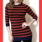 PAPAYA Great Beatnik Striped Tunic - Small to Medium