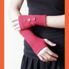PAPAYA Cute Hand Warmers with Vintage Buttons - Fits All