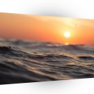 Sunset Goes Down Far Out at Sea Canvas Art