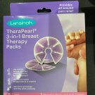 Lansinoh TheraPearl 3-in-1 Breast Therapy 2 reusable packs and covers